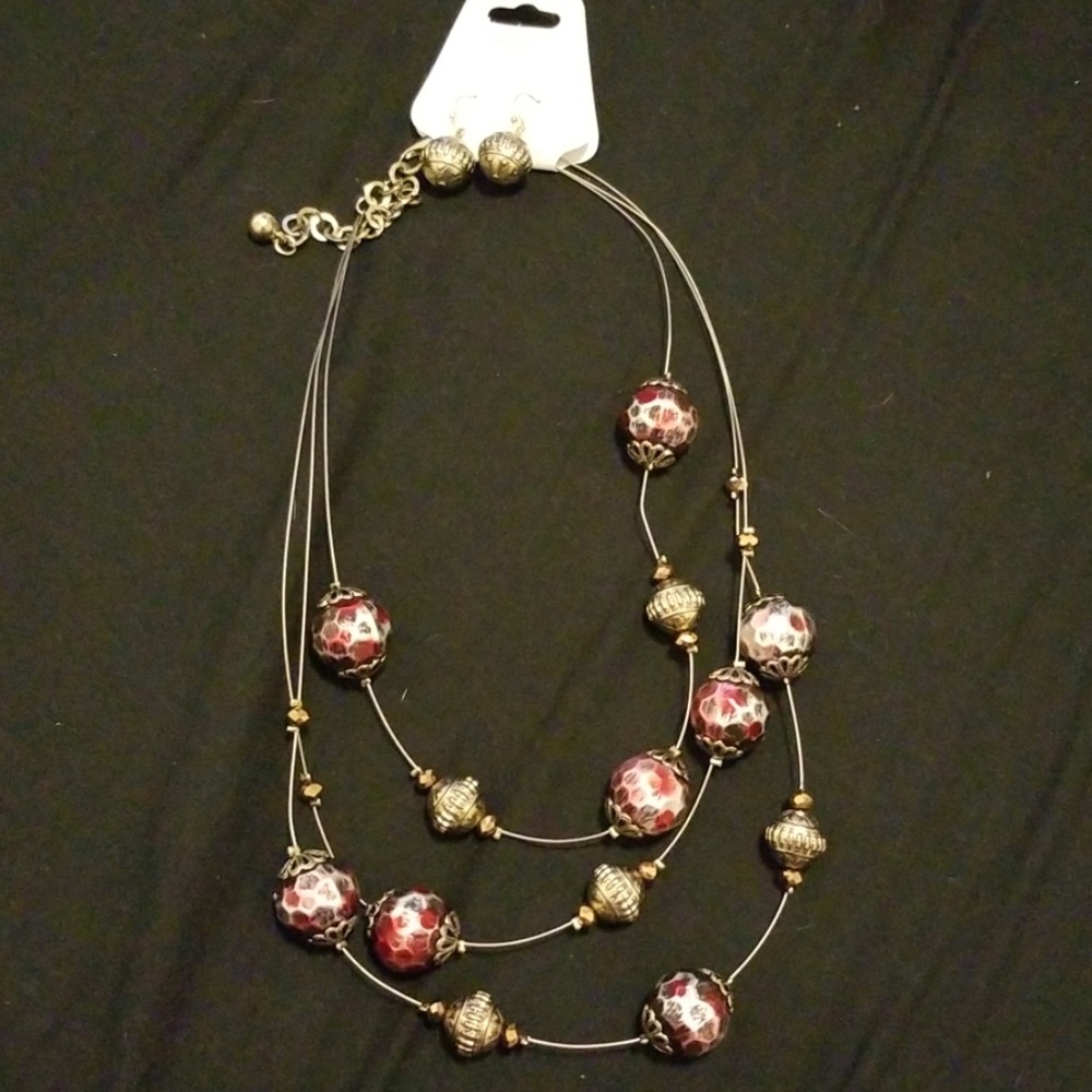 Necklace & Earrings